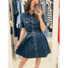 VESTIDO DENIM CORTO VUELO