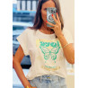 CAMISETA ESCOTE REDONDO LOVE