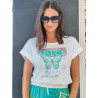 CAMISETA ESCOTE REDONDO LOVE