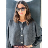 CHAQUETA CORTA CORTE OVERSIZE