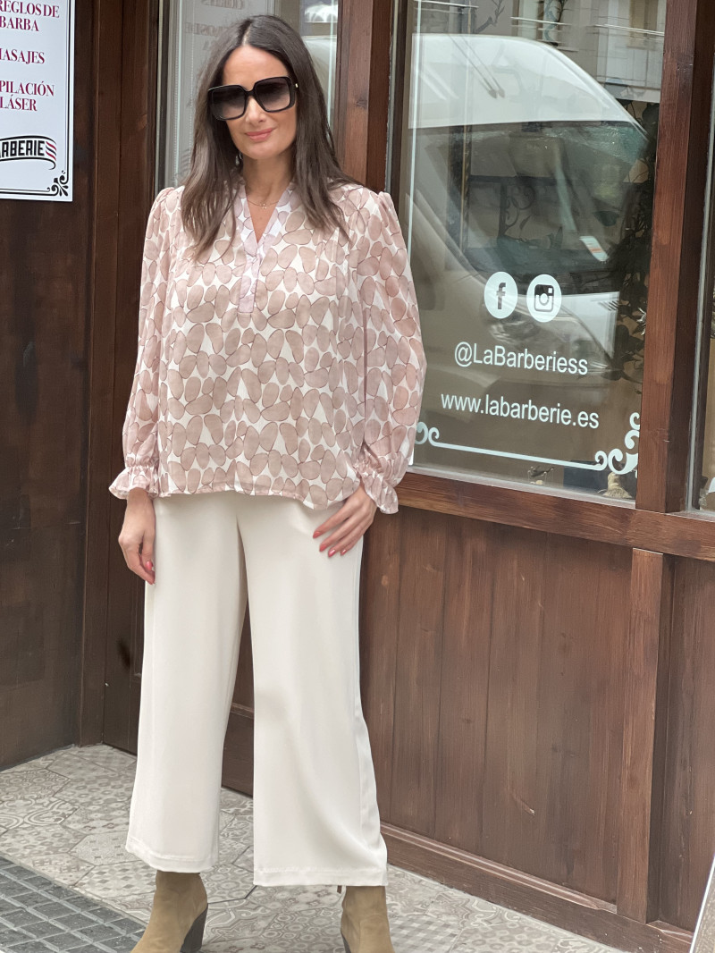 PANTALÓN FLUIDO Y ANCHO LARGURA MIDI