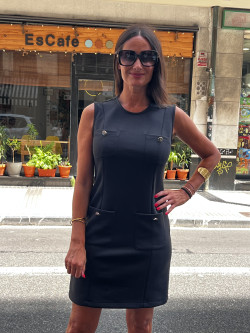 VESTIDO CORTO 4 BOLSILLOS