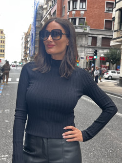 JERSEY PUNTO CUELLO CHIMENEA