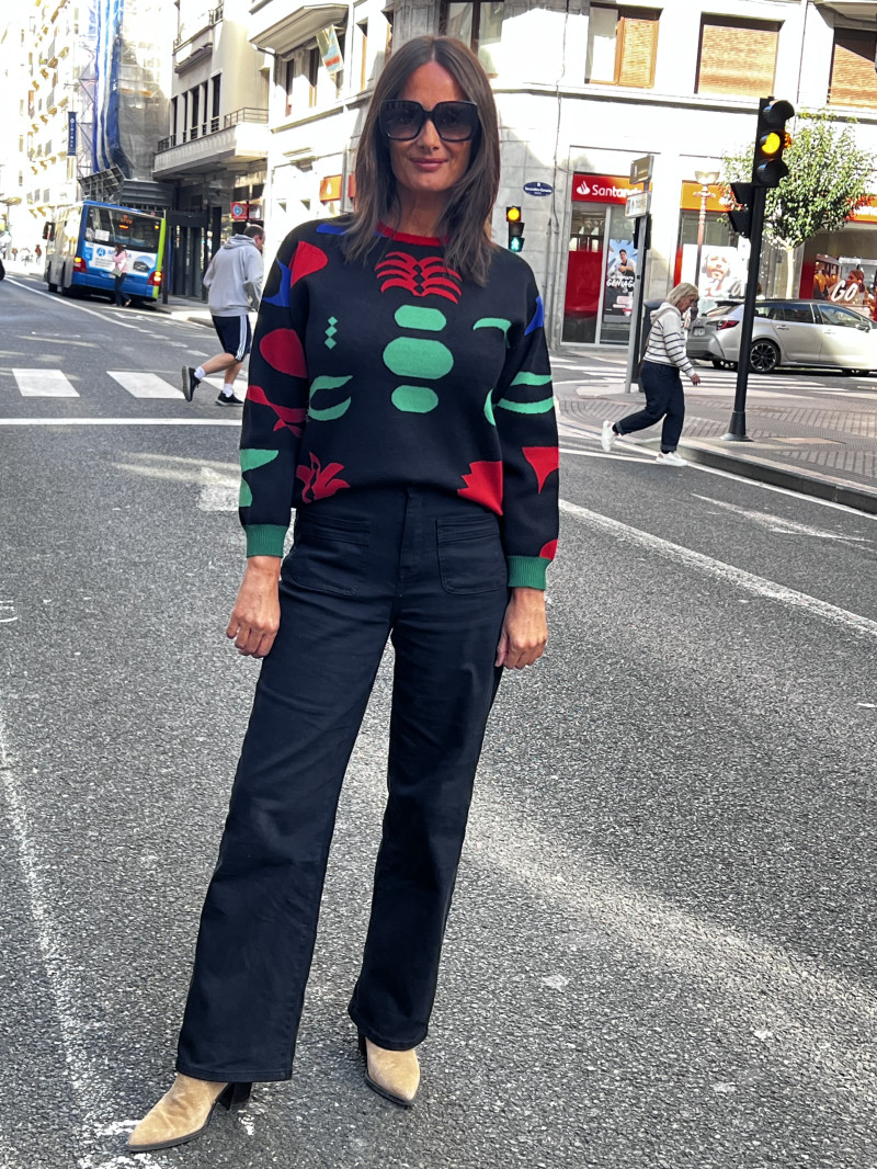 313 JEANS TIRO ALTO RECTO Y BOLSILLO PLASTÓN