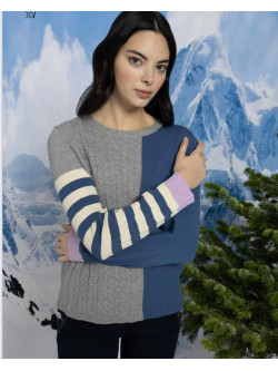 JERSEY COMBINADO DE PUNTO