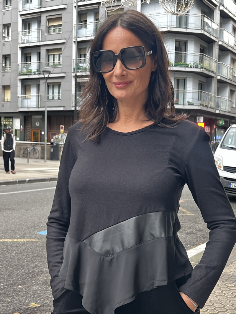 JERSEY COMBINADO DETALLE POLIPIEL