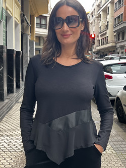 JERSEY COMBINADO DETALLE POLIPIEL