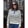 JERSEY PUNTO DE RAYAS CUELLO POLO