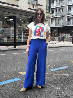 PANTALÓN FLUIDO CINTURA ELÁSTICA