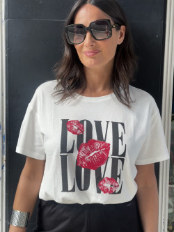 CAMISETA LOVE CUELLO...