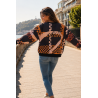 SUDADERA COMBINADA ESTAMPADA